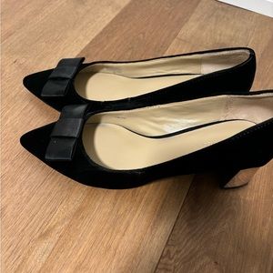 Women’s shoes with silver heels